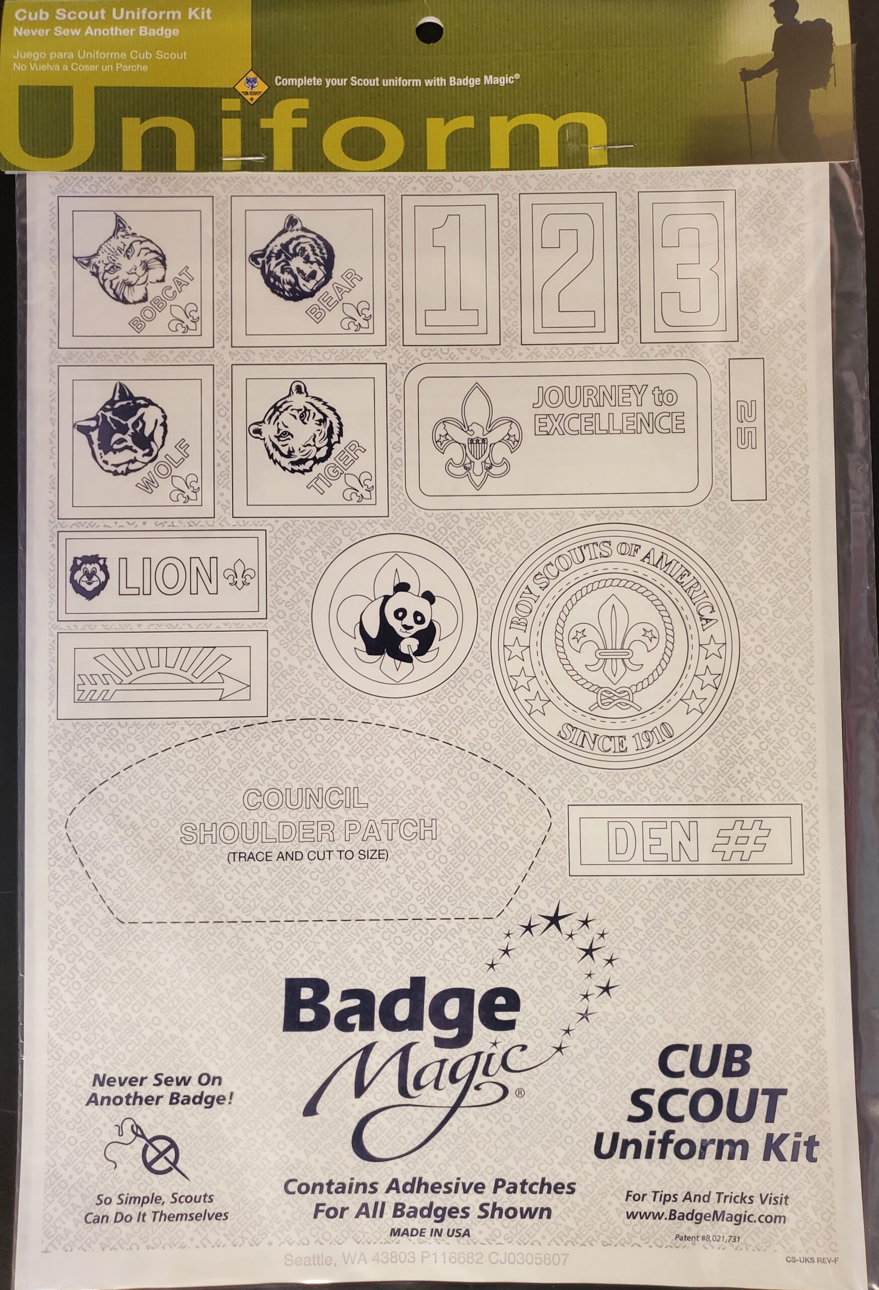 Badge Magic - BSA CAC Scout Shop